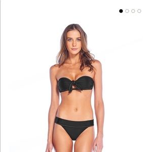 Vix solid black new band bottom